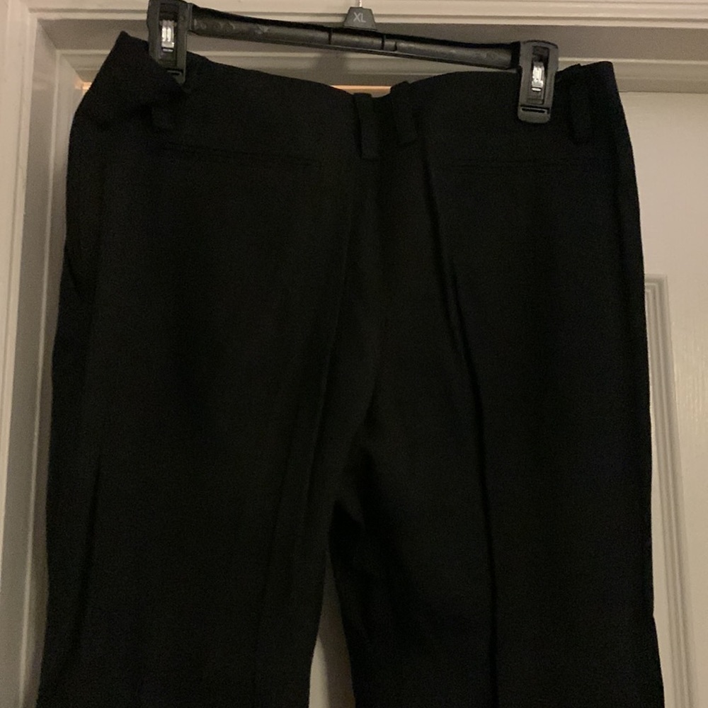 DKNY Black Linen Pants - Picture 2 of 4
